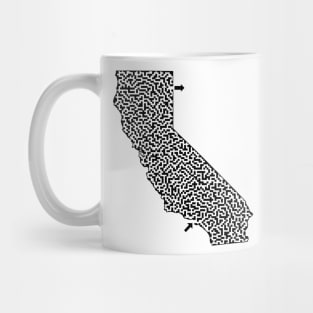 State of California Maze Mug